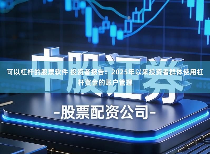 可以杠杆的股票软件 投资者报告：2025年以来投资者群体使用杠杆资金的账户管理