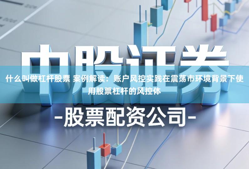 什么叫做杠杆股票 案例解读：账户风控实践在震荡市环境背景下使用股票杠杆的风控体