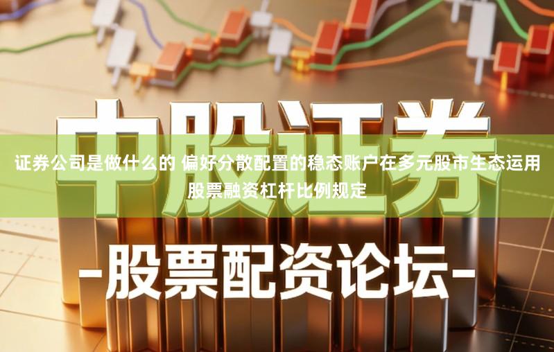 证券公司是做什么的 偏好分散配置的稳态账户在多元股市生态运用股票融资杠杆比例规定