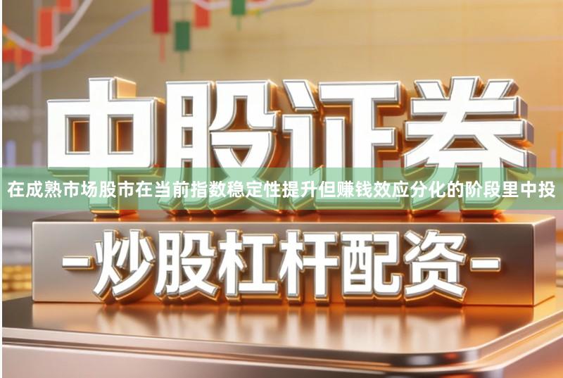 在成熟市场股市在当前指数稳定性提升但赚钱效应分化的阶段里中投