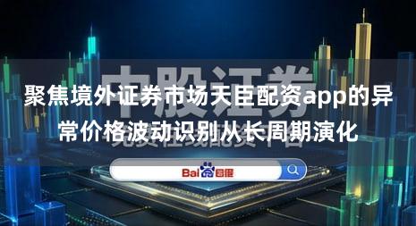聚焦境外证券市场天臣配资app的异常价格波动识别从长周期演化