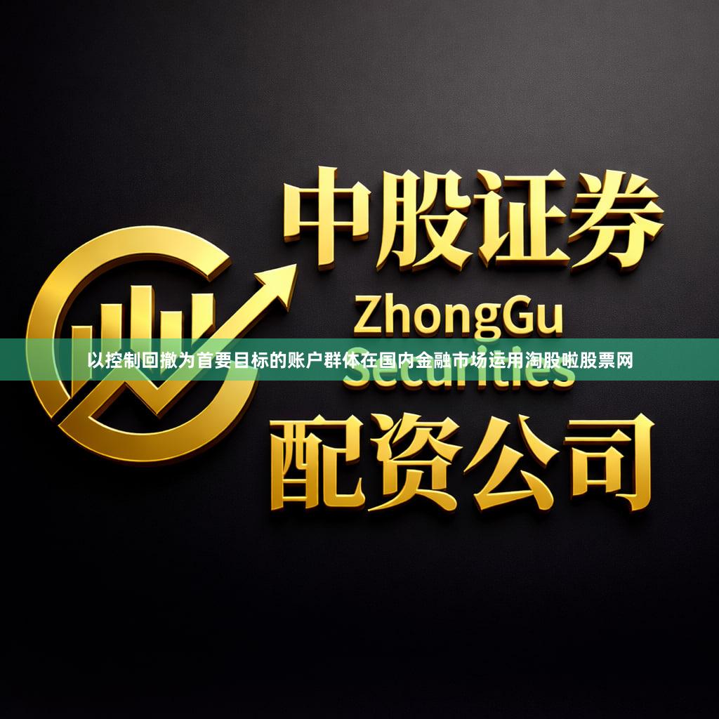 以控制回撤为首要目标的账户群体在国内金融市场运用淘股啦股票网